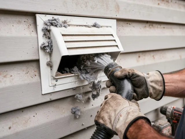 Professional dryer vent cleaning by Westerville Dryer Vent Cleaning in Westerville