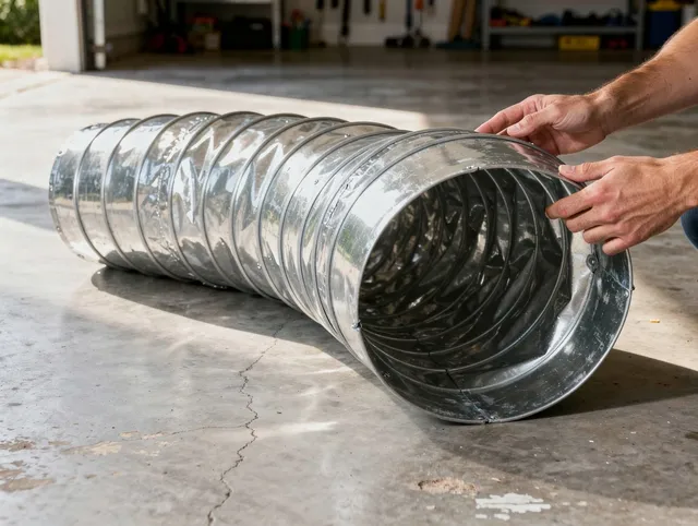 Westerville Dryer Vent Cleaning specialist using advanced equipment for thorough duct cleaning in Westerville